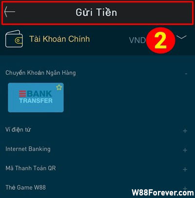 gửi tiền